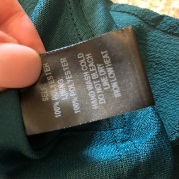 Lulu’s | NWT Green Lulu’s Flounce Sleeve Dress - Picture 7 of 7